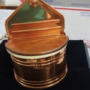 A fire place  Match holder